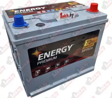 Energy Premium Asia EP7026 (70A/h), 660A R+ (с бортом)