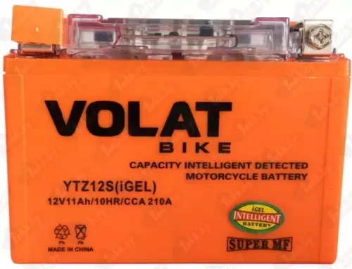 VOLAT YTZ12S (iGEL) (11 A/h), 210A L+