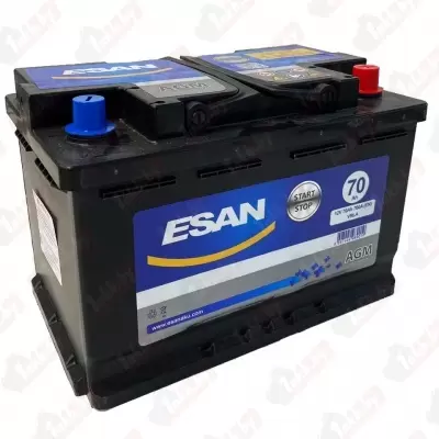 Esan AGM (70 A/h), 760A R+