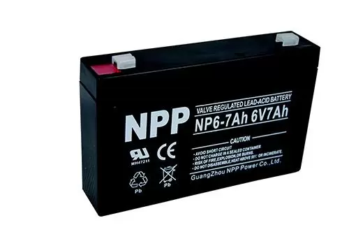 Аккумулятор для ИБП NP (7 A/h), 6V