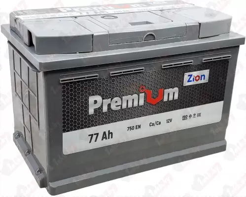 ZION Premium (77 A/h), 730А R+