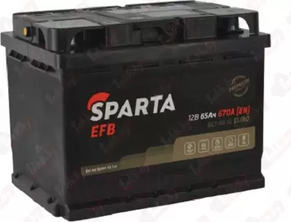 SPARTA (AKOM) EFB (60 A/h), 560A R+