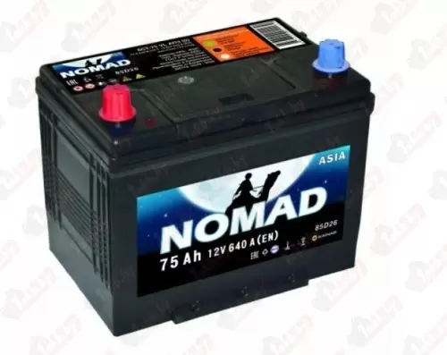 Nomad Asia (75 A/h), 640A L+