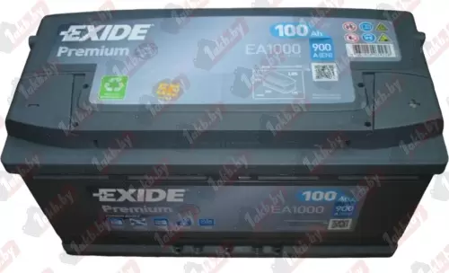 Exide Premium EA1000 (100 A/h), 900A R+