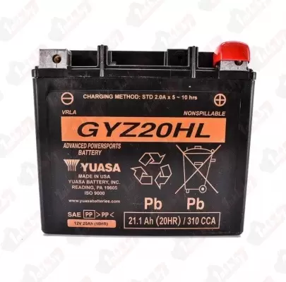 Yuasa GYZ20HL (20 A/h), 320A R+