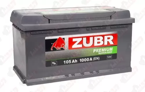Zubr Premium (105 A/h), 1000А