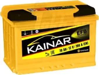 Kainar EFB (70 A/h), 700A R+ низ