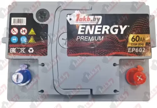 Energy Premium EP602 (60 A/h), 520A R+
