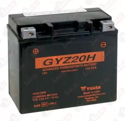 Yuasa GYZ20H (20 A/h), 320A L+
