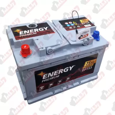Energy Premium EP753 (75 A/h), 750A L+
