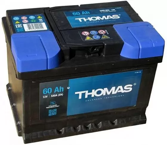 Thomas (60 A/h), 580A L+