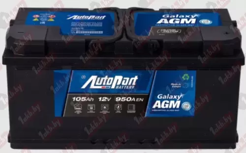 Autopart AGM Galaxy (105 A/h) 950A R+