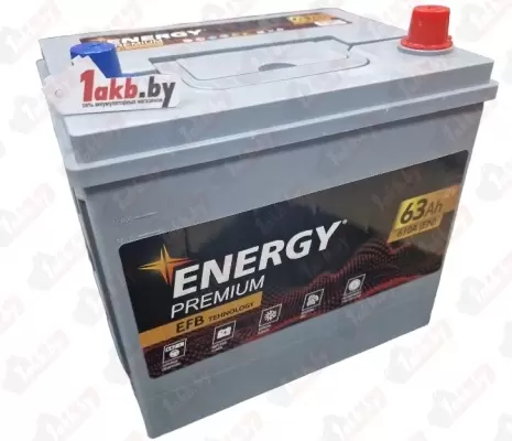 Energy Premium EFB Asia (63 A/h), 610A R+