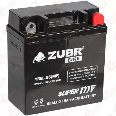 ZUBR YB5L-BS (MF) (5 A/h), 65A R+