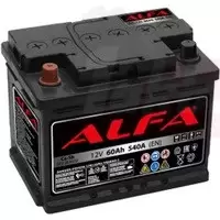 ALFA Hybrid (60 A/h), 540A R+