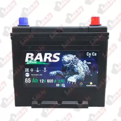 BARS Asia (65 А/h), 600A R+