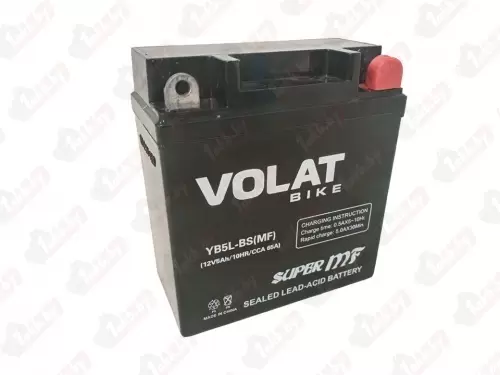 VOLAT YB5L-BS AGM (5 A/h), 65A R+