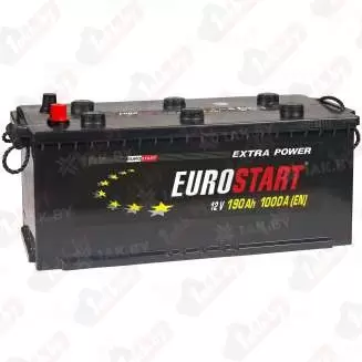 Eurostart Extra Power (190 A/h), 1000А L+