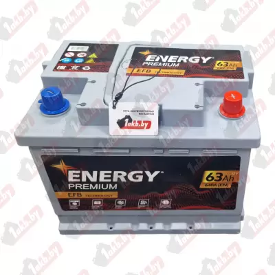 Energy Premium EFB (63 A/h), 640A R+