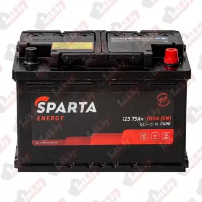 SPARTA (AKOM) Energy (75 A/h), 700A R+