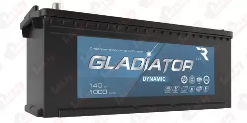 GLADIATOR Dynamic (140 А/h), 1000A R+