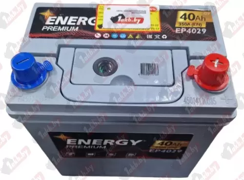 Energy Premium Asia EP4029 (40 A/h), 350A R+ т.кл.
