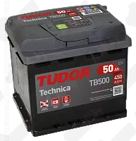 Tudor Technica TB500 (50 А/ч), 450A R+