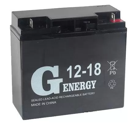 Аккумулятор для ИБП G-energy (18 A/h), 12V