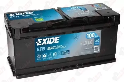 Exide Start-Stop EFB EL1000 (100 A/h), 900A R+