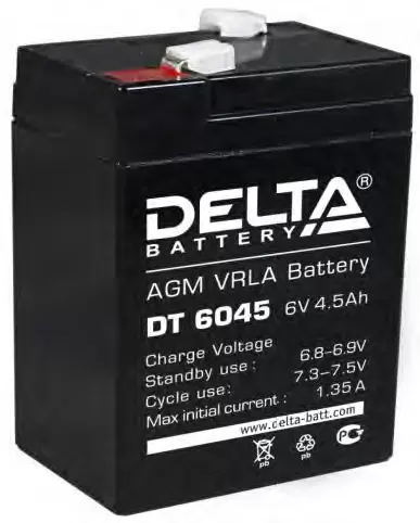 для ИБП Delta DT 4035 4V-3.5 Ah