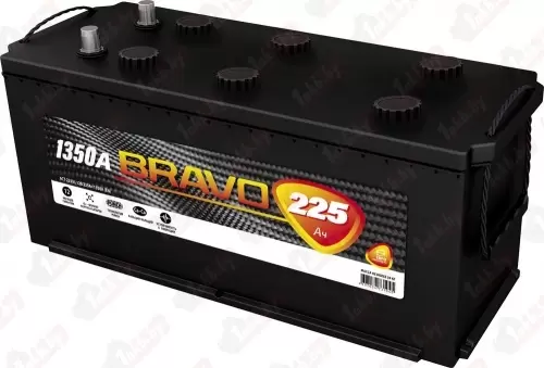 BRAVO 6СТ-225 (225 A/h), 1150A R+
