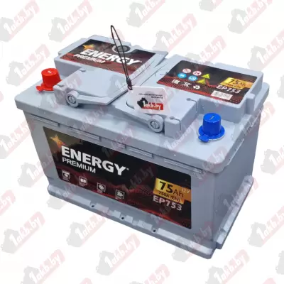 Energy Premium EP753 (75 A/h), 750A L+