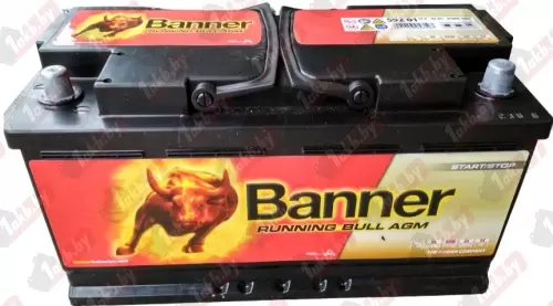 Banner Running Bull AGM 59201 (92 A/h), 850А R+