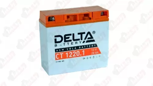 Delta CT 1220.1 (YT19BL-BS) (20 A/h), 260A R+