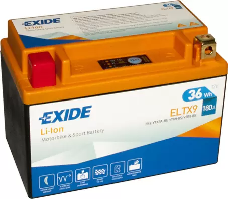 Exide ELTX9 (36 Wh), 180A L+