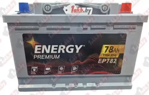 Energy Premium EP782 (78 A/h), 770A R+