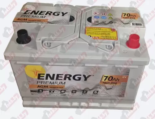 Energy Premium AGM (70 A/h), 760A R+