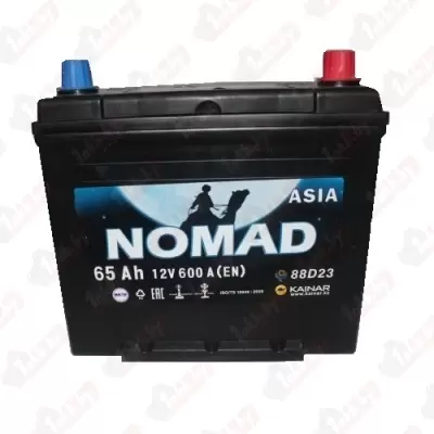 Nomad Asia (65 A/h), 600A R+