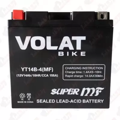 VOLAT YT14B-4 AGM (MF) (14 A/h), 155A L+