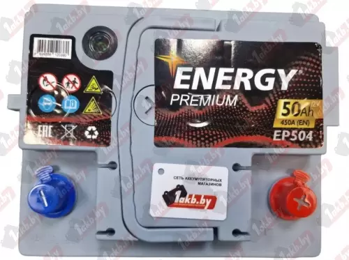 Energy Premium EP504 (50 A/h), 450A R+ низ.