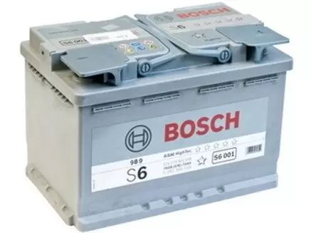 Bosch S6 008 AGM (70 А/h), 760А R+ (570 901 076 )