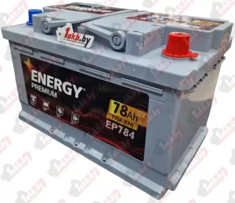 Energy Premium EP784 (78 A/h), 770A R+ низ.