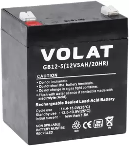 Аккумулятор VOLAT (5 A/h), 12V ИБП