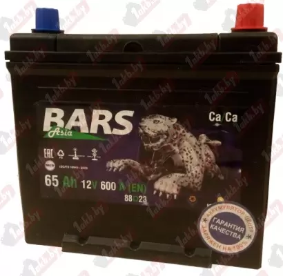 BARS Asia (65 А/h), 600A R+