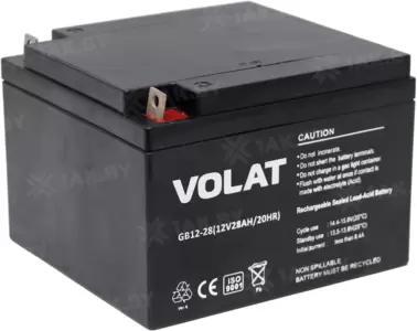 Аккумулятор VOLAT (28 A/h), 12V ИБП