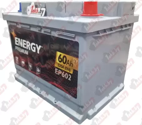 Energy Premium EP602 (60 A/h), 520A R+