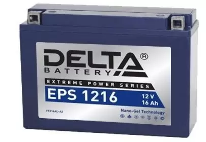 Delta EPS 1216 (YTX14AL-A2) (16 A/h), 160A R+