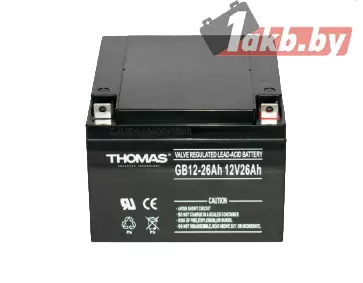 Аккумулятор Thomas (26 A/h), 12V ИБП