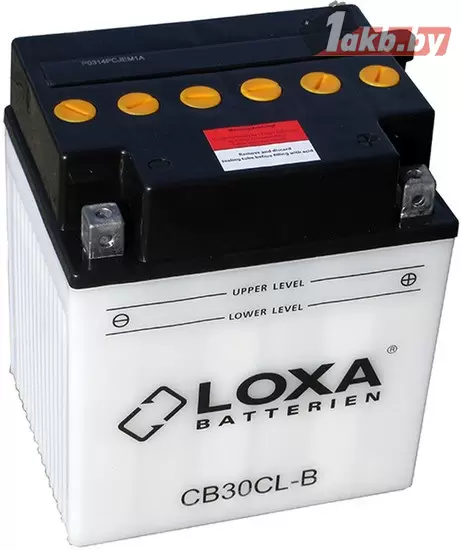 LOXA CB 30L-B 30Ah R+
