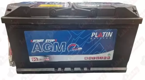 PLATIN AGM (95 A/h), 850A R+